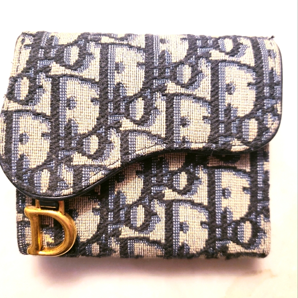 Dior Saddle Lotus wallet